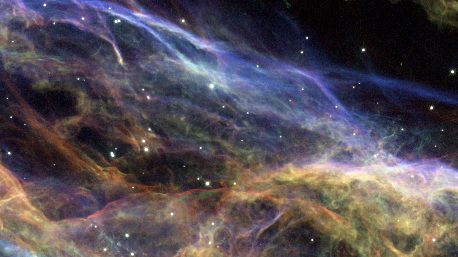 Auf diesem Foto des Hubble-Weltraumteleskops sind Überreste einer Sternenexplosion in der Milchstraße zu erkennen. Die Aufnahme zeigt ein Ausschnitt des Veil Nebels im Sternbild Schwan.Foto: dpa Auf diesem Foto des Hubble-Weltraumteleskops sind Überreste einer Sternenexplosion in der Milchstraße zu erkennen. Die Aufnahme zeigt ein Ausschnitt des Veil Nebels im Sternbild Schwan.Foto: dpa