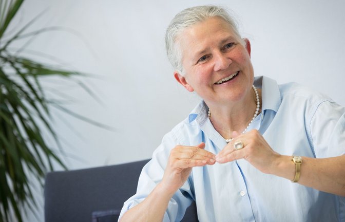 Karla Pollmann möchte mehr Anreize für junge Menschen setzen, in der Wissenschaft zu bleiben.<span class='image-autor'>Foto: Lichtgut/Leif Piechowski</span>