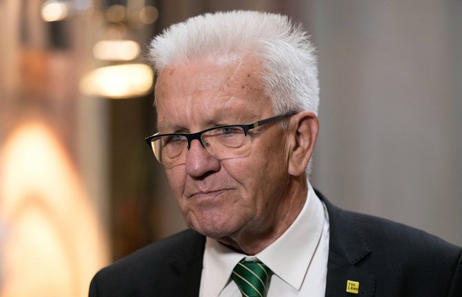 Der baden-württembergische Ministerpräsident Winfried Kretschmann wird die Landesregierung in Salem vertreten.<span class='image-autor'>Foto: Imago/Marijan Murat</span>