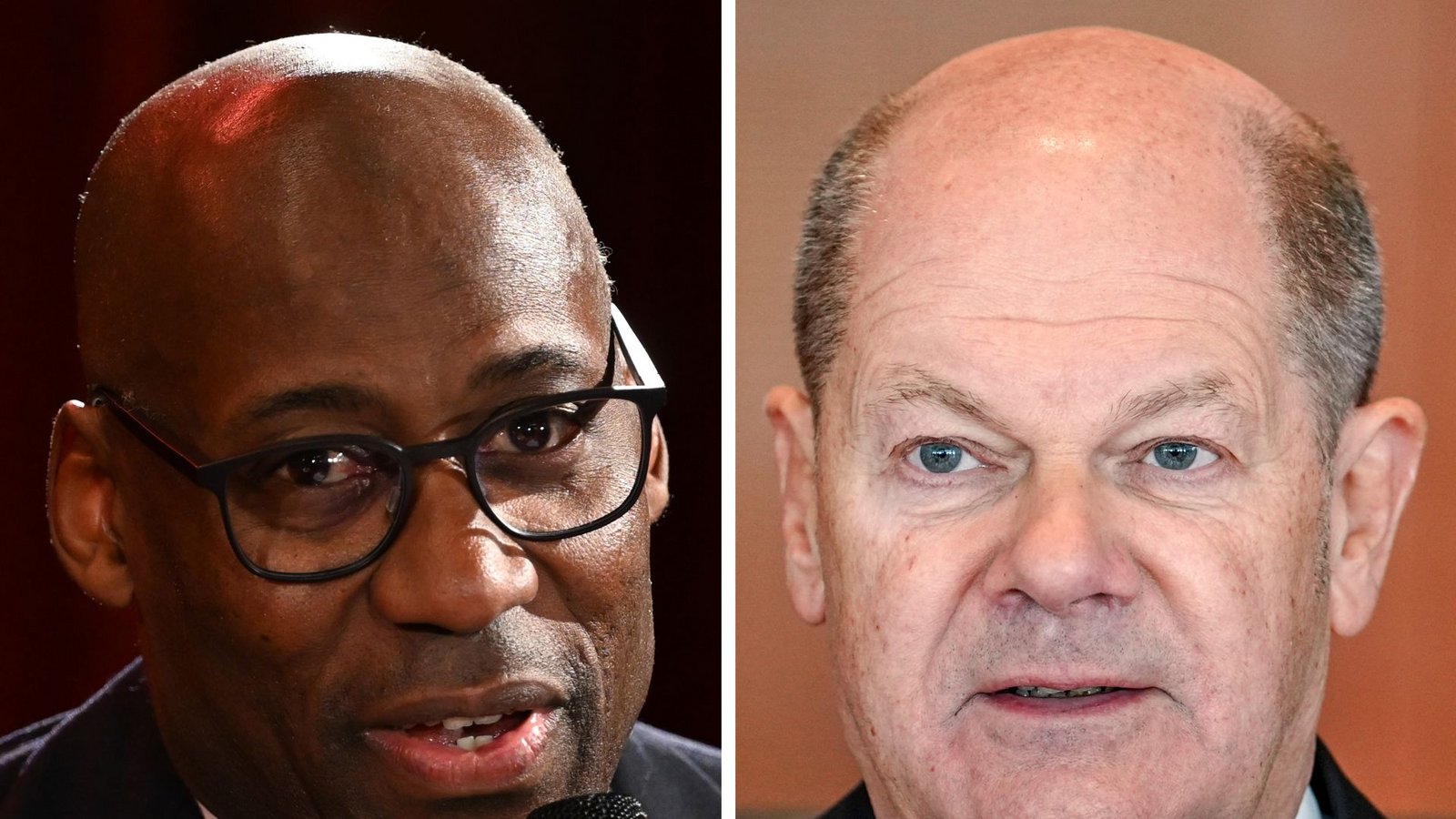 In eine heikle Situation hat sich Olaf Scholz (rechts) manövriert, als er den Berliner Kultursenator Joe Chialo (links, CDU) wenige Wochen vor der Wahl auf einer privaten Feier als „Hofnarr“ bezeichnet hatte. Damit handelte sich der Kanzler Rassismusvorwürfe ein, die er selbst vehement zurückwies. Chialo zeigte sich nach Bekanntwerden des Vorfalls zwar von den Worten „verletzt“, für ihn sei die Sache nach einem Telefonat mit dem Kanzler aber erledigt. Auch wenn Scholz mit seiner unbeherrschten Aktion vermutlich weder sich noch der SPD einen Gefallen getan hat, sein persönlicher Laschet-Lacher, der die CDU eventuell die Bundestagswahl 2021 gekostet hatte, war das angesichts des schnell verflogenen Wirbels dann aber wohl doch nicht.Foto: Soeren Stache; Kay Nietfeld/dpa/Soeren Stache