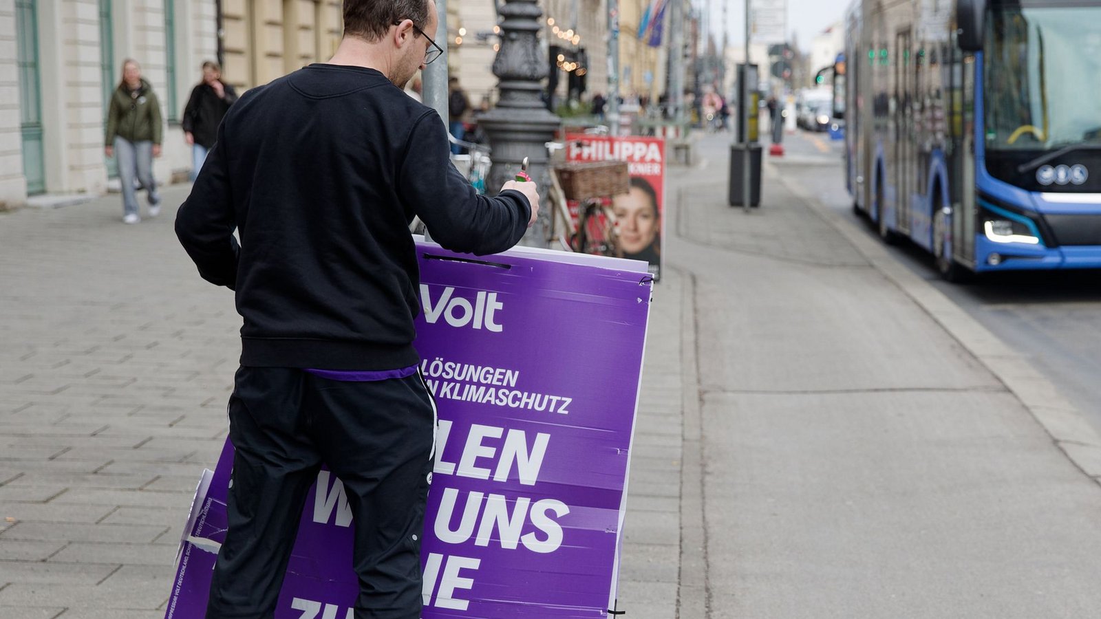 Nach der Wahl: Volt hat es nicht in den Bundestag geschafft.Foto: dpa/Tizian Gerbing Nach der Wahl: Volt hat es nicht in den Bundestag geschafft.Foto: dpa/Tizian Gerbing
