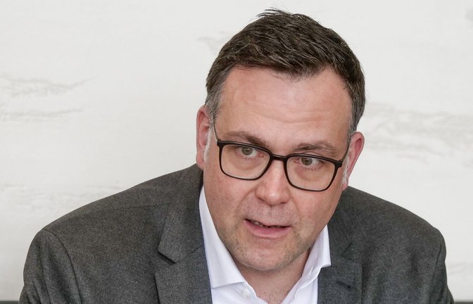 Justizstaatssekretär Siegfried Lorek (CDU) wurde im Untersuchungsausschuss zur Polizeiaffäre als Zeuge gehört.<span class='image-autor'>Foto: Simon Granville/Simon Granville</span>