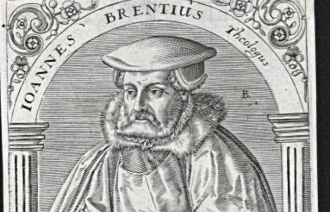 Johannes Brenz galt als „Luthers Mann“ in Süddeutschland.  Foto: p