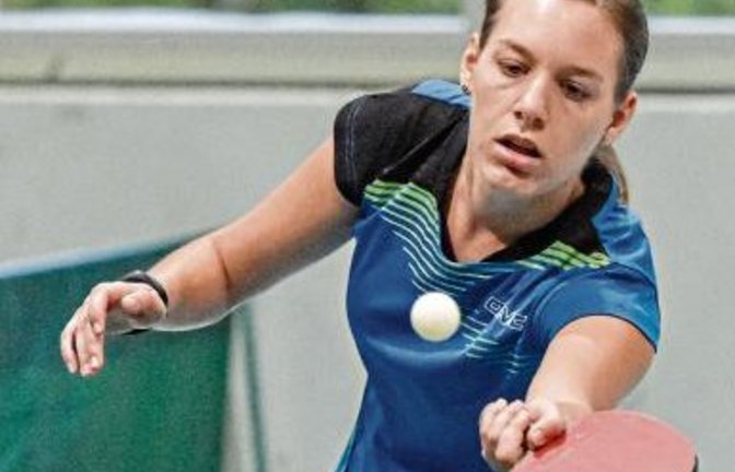 Daniela Schlag hat den TSV Aurich als Spitzenspielerin zum Titel in der Kreisliga B Gruppe 3 geführt. Foto: Archiv/Leitner
