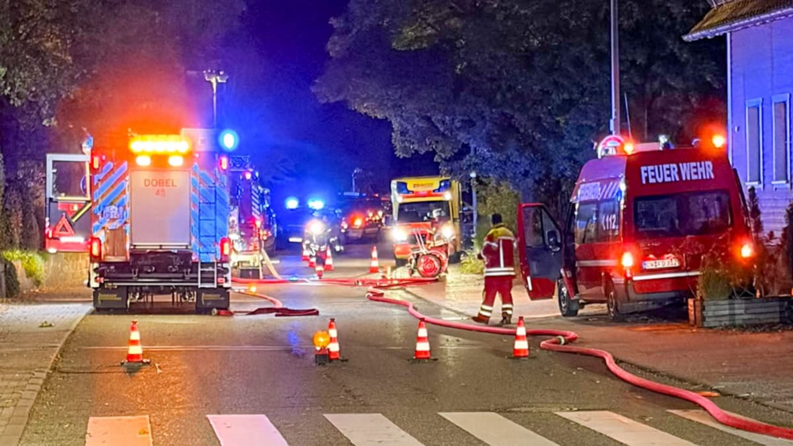 Die Feuerwehr war an einer Reha-Klinik in Dobel im Einsatz.Einsatzreport24 Die Feuerwehr war an einer Reha-Klinik in Dobel im Einsatz.Einsatzreport24
