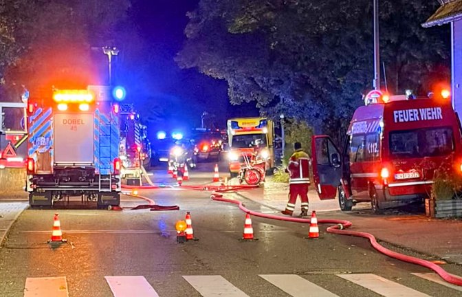 Die Feuerwehr war an einer Reha-Klinik in Dobel im Einsatz.<span class='image-autor'>Einsatzreport24</span>