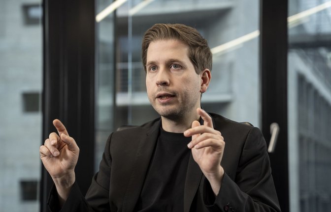 Kevin Kühnert kann sich vorstellen, über die Belastungen für die Bauern noch mal zu reden.<span class='image-autor'>Foto: www.marco-urban.de/Marco Urban</span>