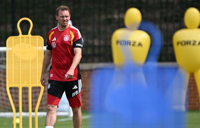 Die Nationalmannschaft hat im WM-Camp drei Trainingsplätze zur Verfügung.<span class='image-autor'>Foto: Federico Gambarini/dpa</span>