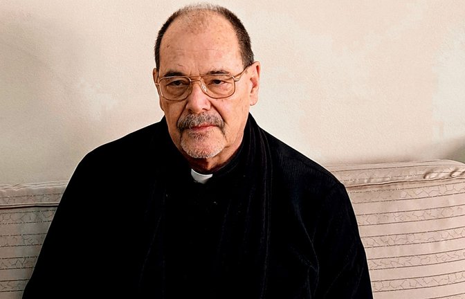 Joachim Schroedel, den die Gläubigen  in Kairo ehrfurchtsvoll „Abouna“ – unser Vater – nennen.<span class='image-autor'>Foto: Wicke-Naber</span>