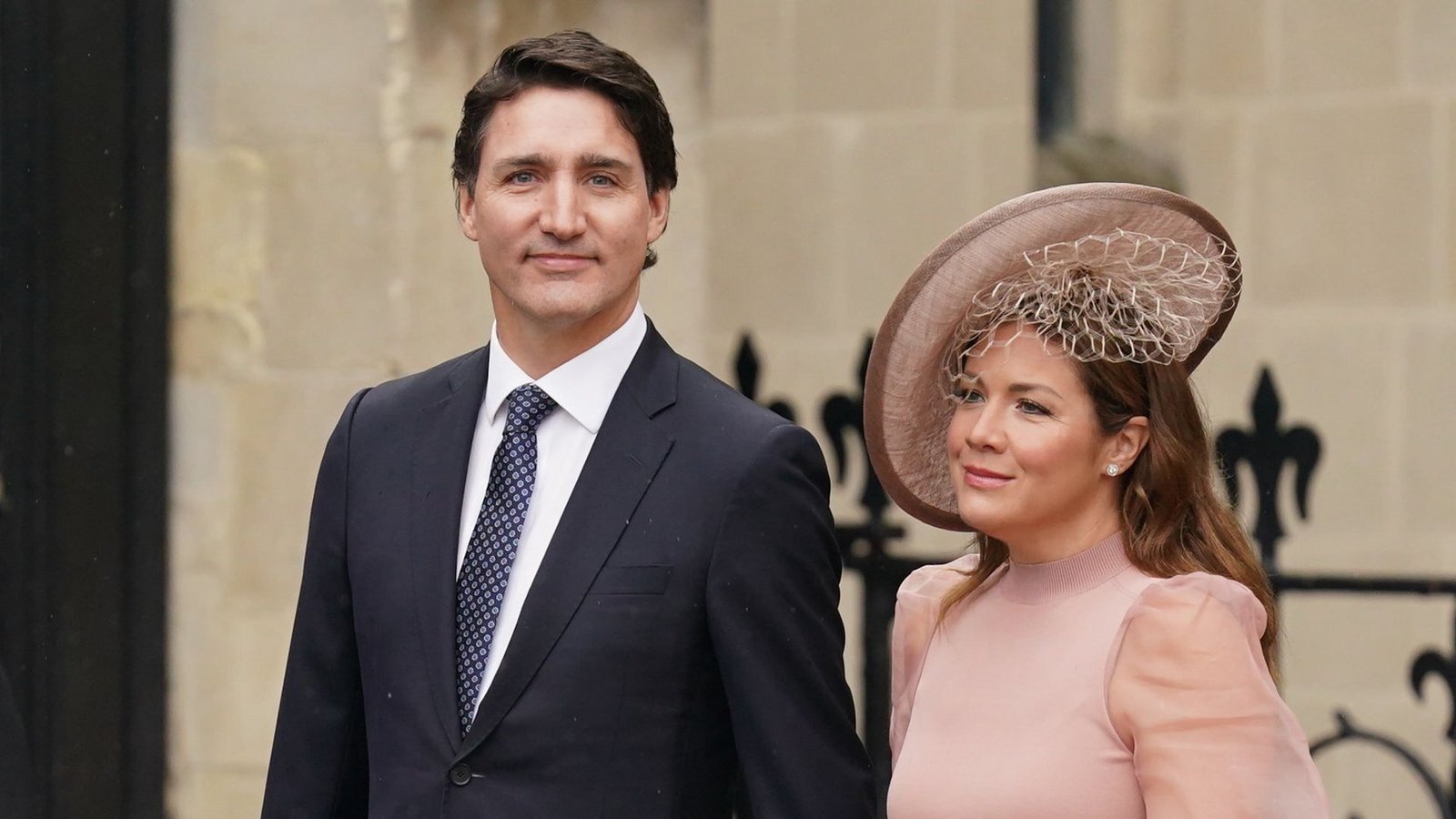 Der kanadische Premierminister Justin Trudeau und seine Frau SophieFoto: dpa/Jacob King