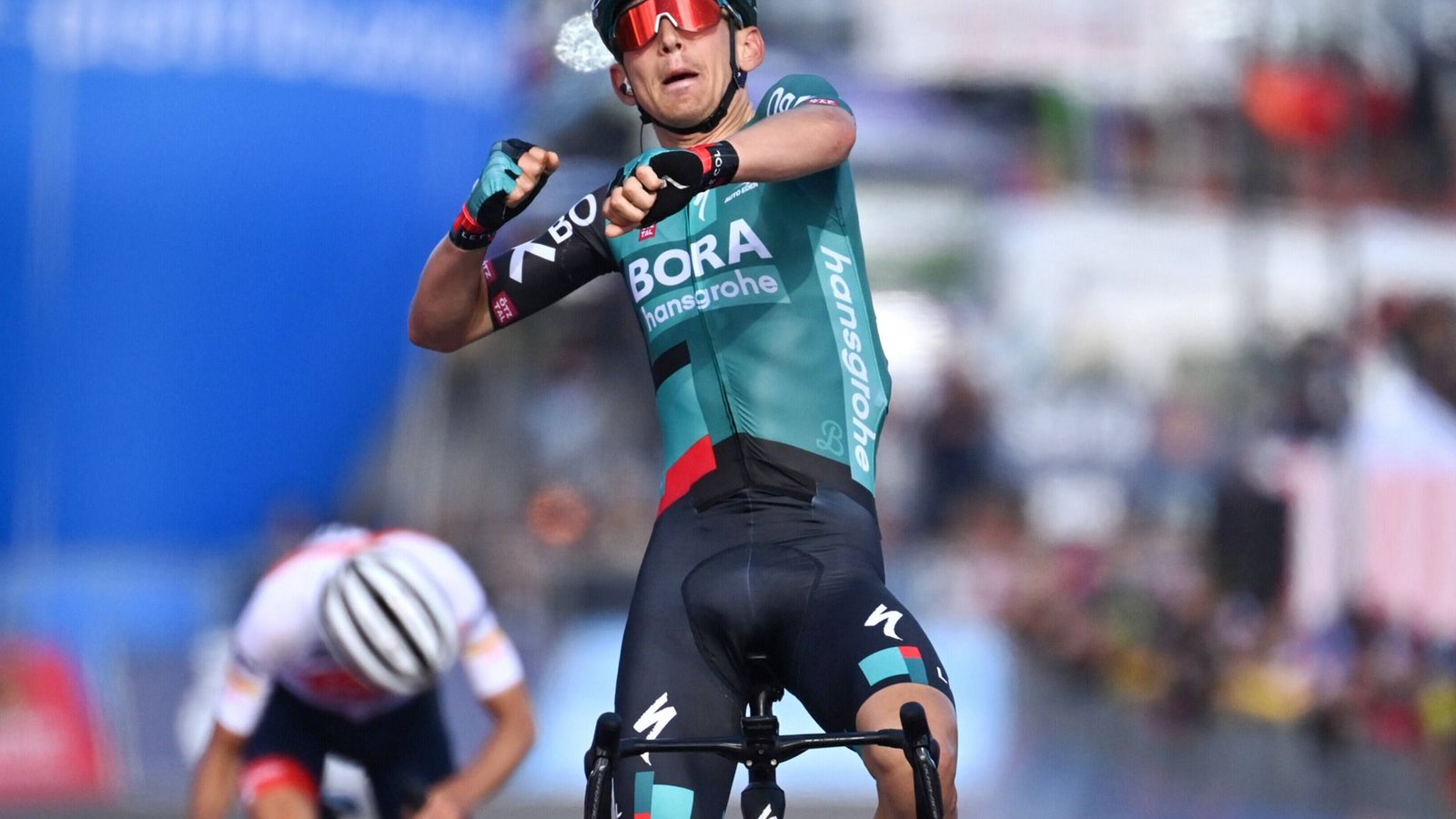 Im Mai gewann Lennard Kämna eine Etappe beim Giro d’Italia – gelingt dem Bora-Profi bei der Tour de France ein ähnlicher Coup? Alle neun deutschen Starter bei der Frankreich-Rundfahrt finden Sie in unserer Bildergalerie.Foto: Imago//Massimo Paolone