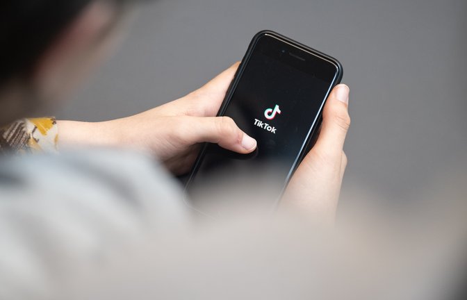 Das Video wurde offenbar auf Tiktok veröffentlicht und inzwischen gelöscht. Archivfoto: dpa
