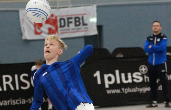 Faustball, Saison 2021/2022, Hallenfaustball, Hallensaison, DM, Deutsche Meisterschaft U12 in Leipzig, Foto vom Veranstalter,  TV Ochsenbach TVO