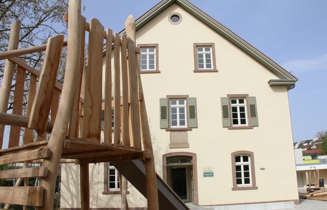 Der Kindergarten in der Franckstraße punktet mit einem Spielplatz im Außenbereich.  <span class='image-autor'>Fotos: Pyta</span>