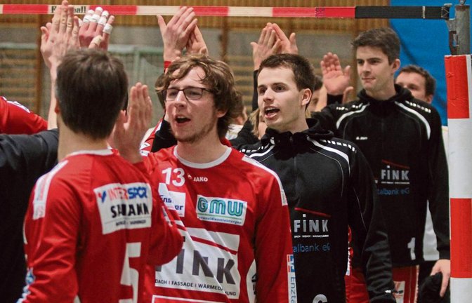 Haben die Vaihinger Faustballer am Wochenende Grund zu jubeln? Nach Meister Pfungstadt ist auch Wünschmichelbach zu Gast. Foto: Nachreiner