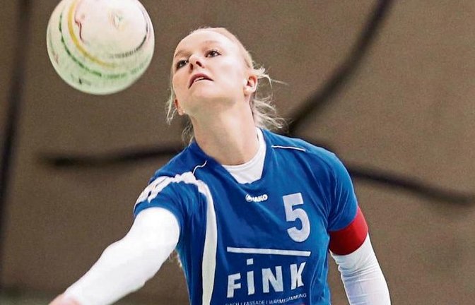 Natalie Lochmahr hat den TVV-Frauen auch bei der DM zugespielt. Foto: Archiv/Küppers