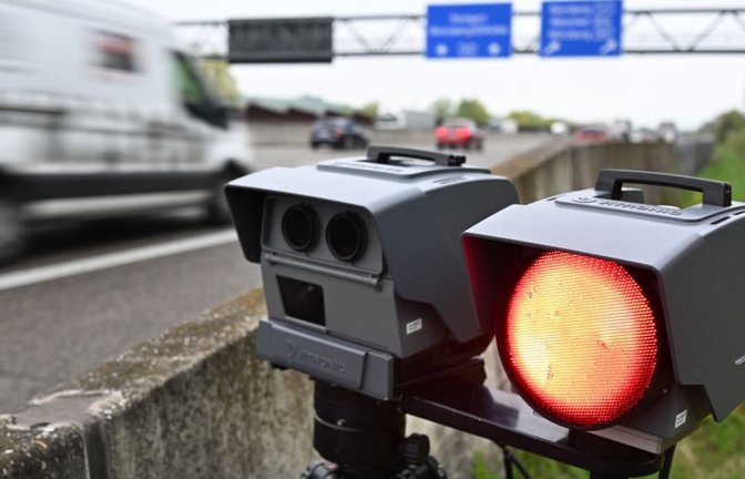 Bis Sonntag kontrolliert die Polizei verstärkt die Geschwindigkeit.<span class='image-autor'>Marijan Murat/dpa</span>
