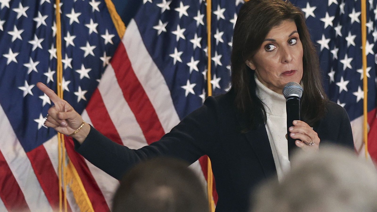 Nikki Haley hat nur noch Außenseiterchancen.Foto: dpa/Reba Saldanha Nikki Haley hat nur noch Außenseiterchancen.Foto: dpa/Reba Saldanha