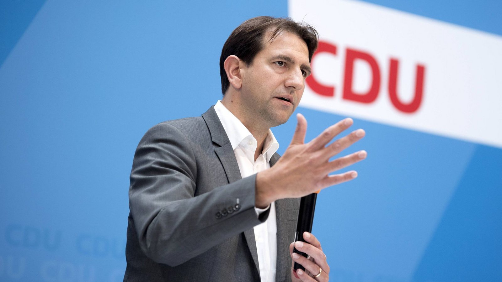Der CDU-Bundesvize Andreas Jung empfiehlt seiner Partei, die Türen zu den Grünen offen zu lassen.Foto: imago  / /Stefan Boness