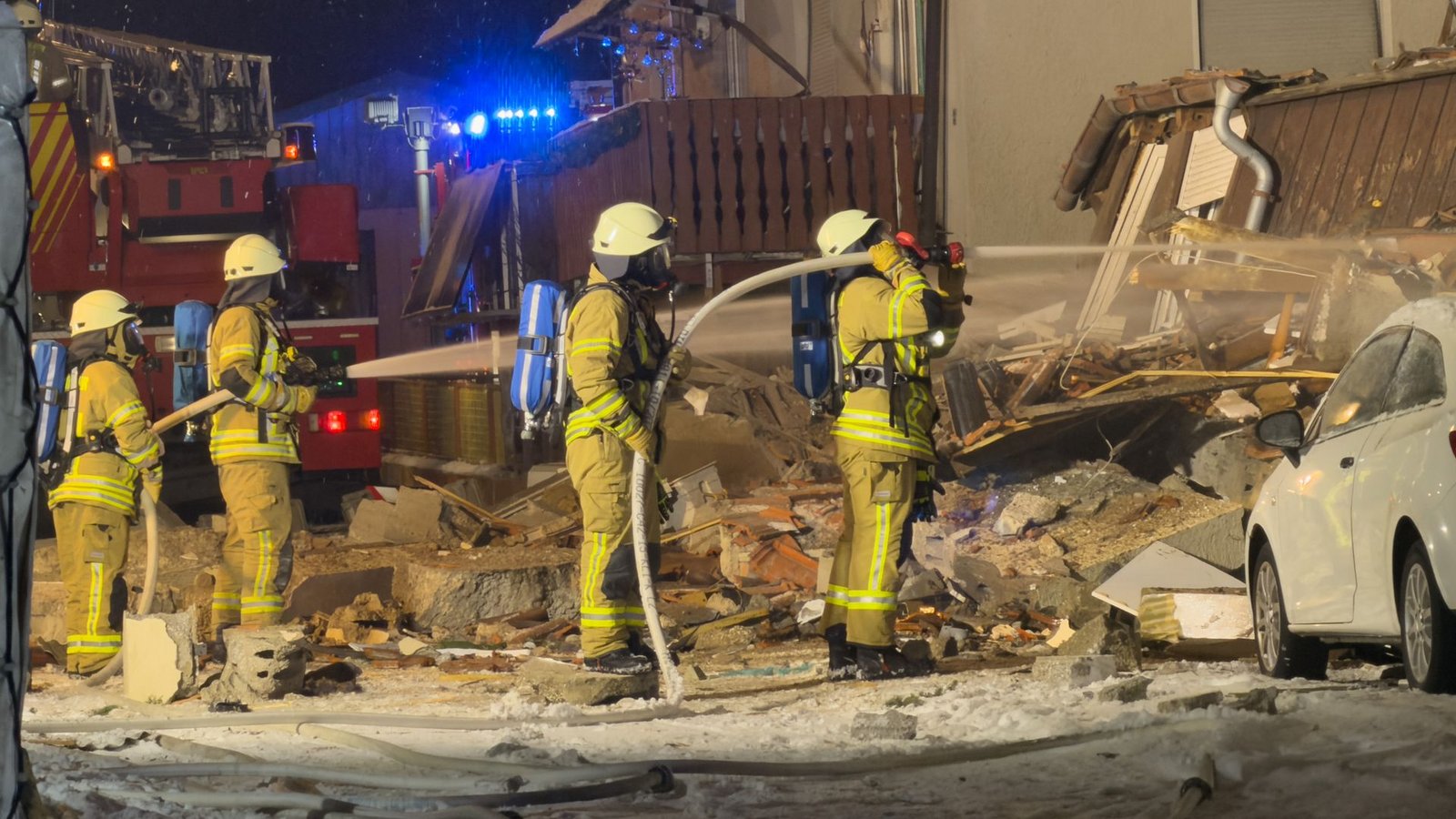 In Albstadt kam es zu einer Explosion.Foto: Jannik Nölke/dpa