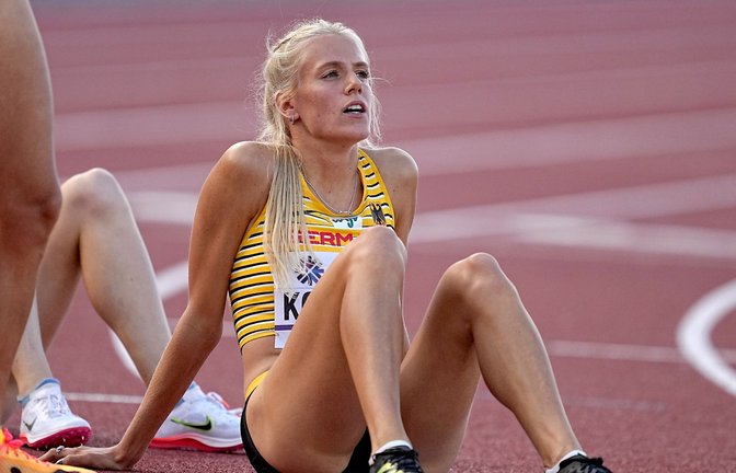 Majtie Kolberg hat es ins Halbfinale des 800-Meter-Laufs geschafft.<span class='image-autor'>Foto: Michael Kappeler/dpa</span>