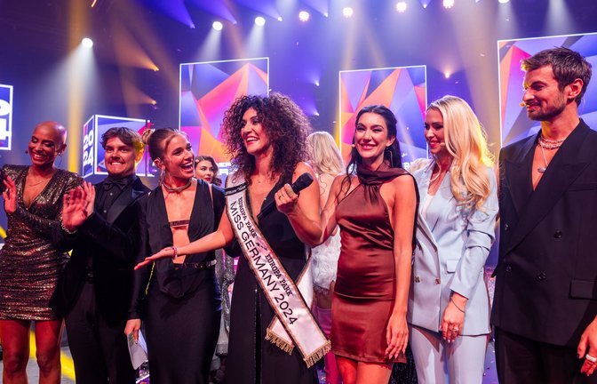 Im vergangenen Jahr gewann Apameh Schönauer die Wahl zur „Miss Germany“. (Archivbild)<span class='image-autor'>Foto: dpa/Philipp von Ditfurth</span>