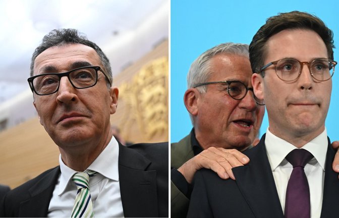 Cem Özdemir schien bei den Wählerinnen und Wählern am Weltfrauentag wesentlich besser anzukommen als das CDU-Duo aus Innenminister Thomas Strobl und Spitzenkandidat Manuel Hagel – auch wegen umstrittenen Videos und Polizeiskandalen?<span class='image-autor'>Foto: dpa</span>