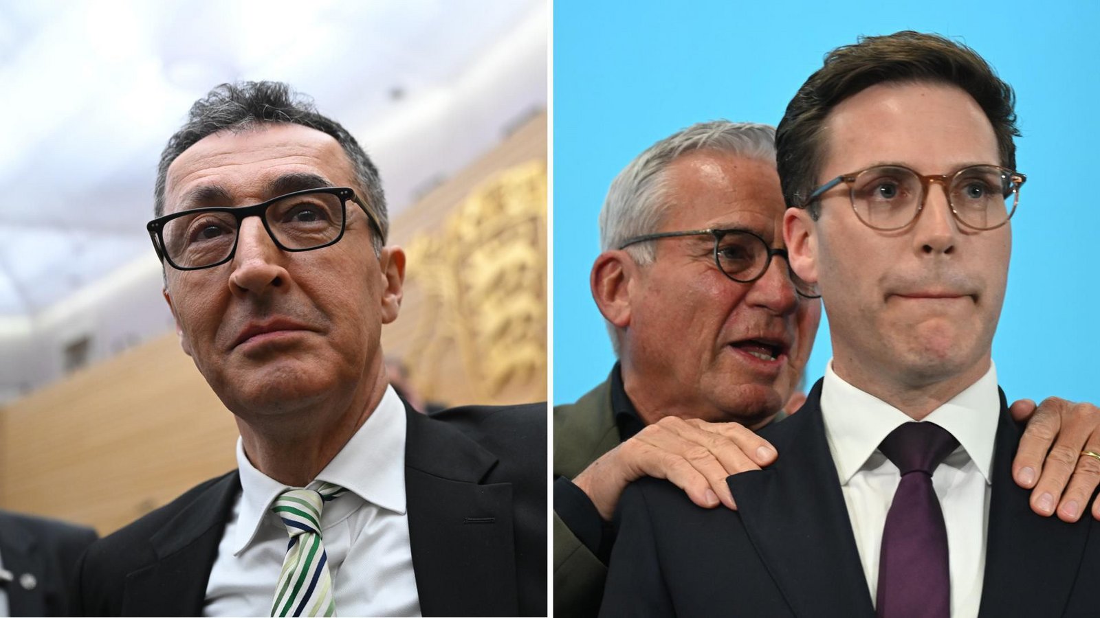 Cem Özdemir schien bei den Wählerinnen und Wählern am Weltfrauentag wesentlich besser anzukommen als das CDU-Duo aus Innenminister Thomas Strobl und Spitzenkandidat Manuel Hagel – auch wegen umstrittenen Videos und Polizeiskandalen?Foto: dpa