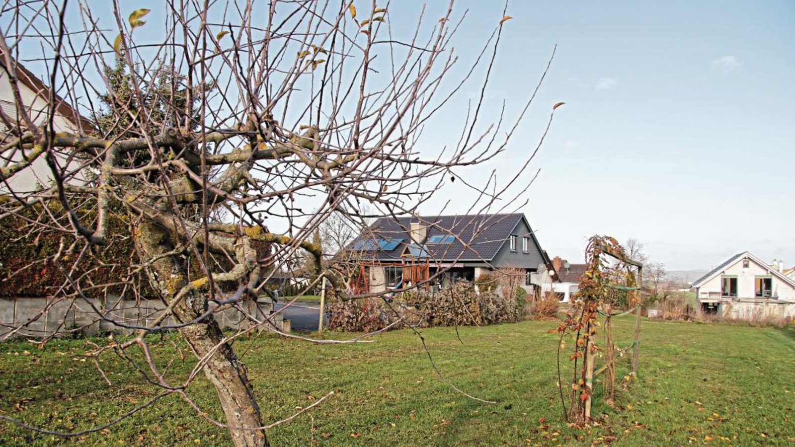 Am Ortsrand von Nussdorf soll das Wohngebiet „Hinter dem Zaun IV“ entstehen. Die städtebaulichen Entwürfe sorgten für Diskussionen. Foto: Archiv Am Ortsrand von Nussdorf soll das Wohngebiet „Hinter dem Zaun IV“ entstehen. Die städtebaulichen Entwürfe sorgten für Diskussionen. Foto: Archiv