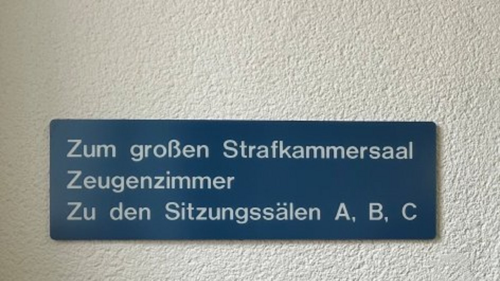 Große Strafkammer in Heilbronn. Foto: Mross