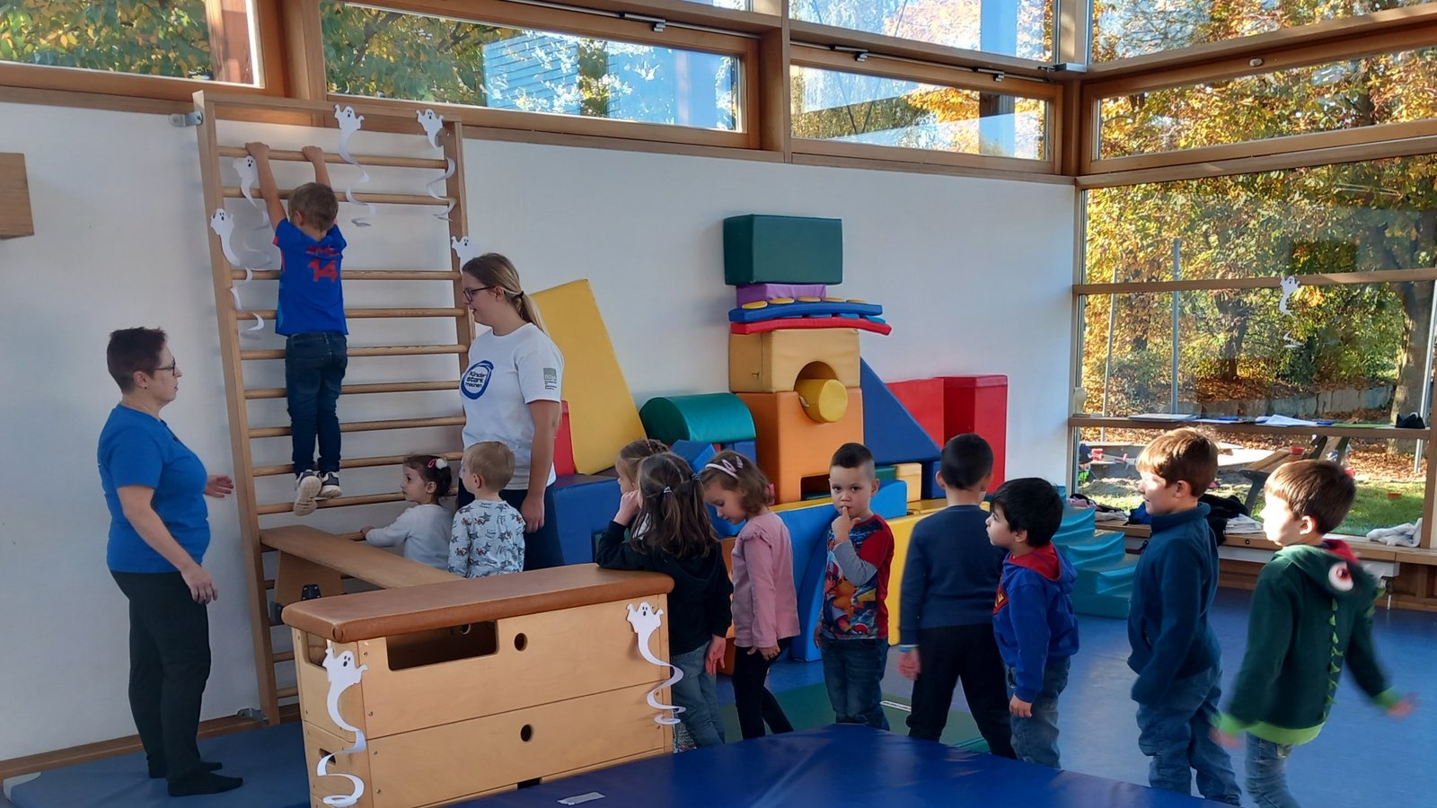 Spaß an der Bewegung: Turnstunde beim TV Sersheim.  Foto: Glemser