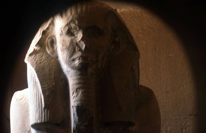 Die Prunk-Palette könnte aus der Zeit des Altes Reiches – etwa der Regentschaft von Pharao Djoser – stammen, der ersten der drei klassischen Perioden des Alten Ägypten, die ungefähr von 2700 bis 2200 v. Chr. dauerte.<span class='image-autor'>Foto: mago/Photo12</span>