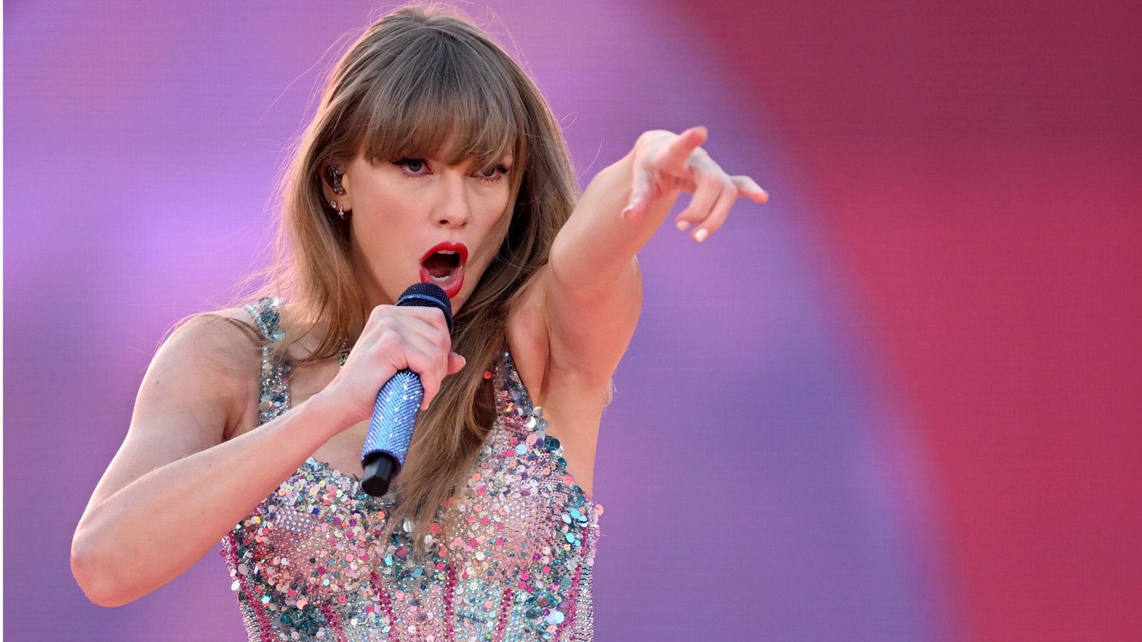Taylor Swift beim Konzert im australischen Melbourne in diesem Februar.Foto: IMAGO/AAP/JOEL CARRETT