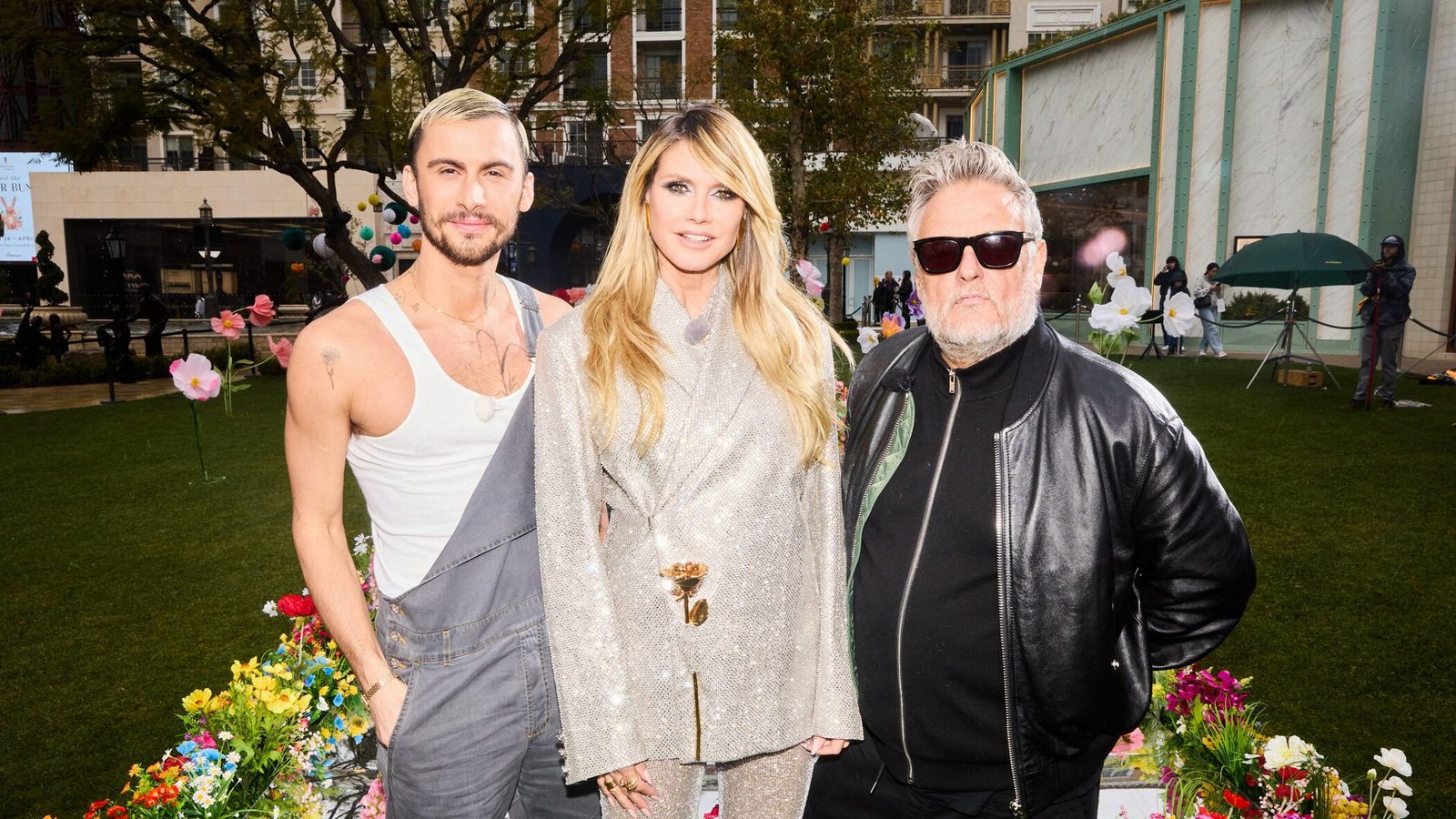 Heidi Klum mit Gastjuror Christian Cowan und Fotograf Rankin.Foto: ProSieben/Max Montgomery Heidi Klum mit Gastjuror Christian Cowan und Fotograf Rankin.Foto: ProSieben/Max Montgomery