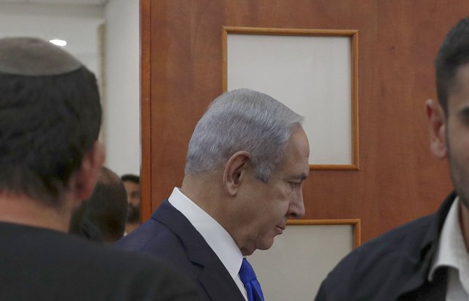 uch Israels Ministerpräsident Benjamin Netanjahu soll sich in kleinem Kreis nun zugunsten der explosiven Annexionspläne ausgesprochen haben.<span class='image-autor'>Foto: dpa/Atef Safadi</span>