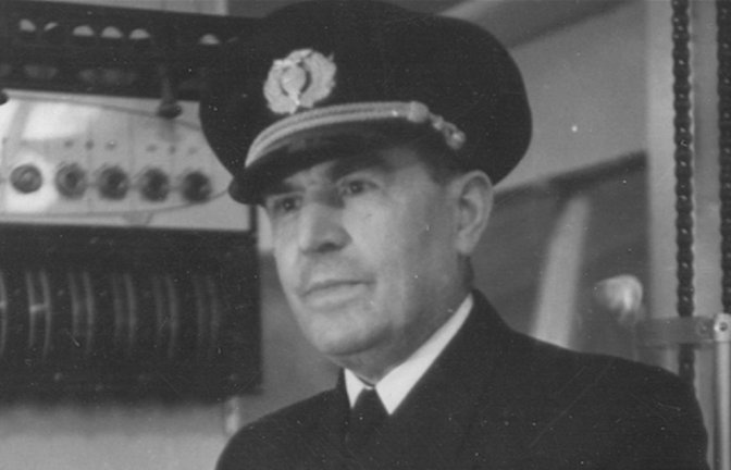 Albert Sammt war ein deutscher Luftschiffer und bekannt als Zeppelin-Kommandant.<span class='image-autor'>Foto: Archiv Luftschiffbau Zeppelin
/unknown</span>