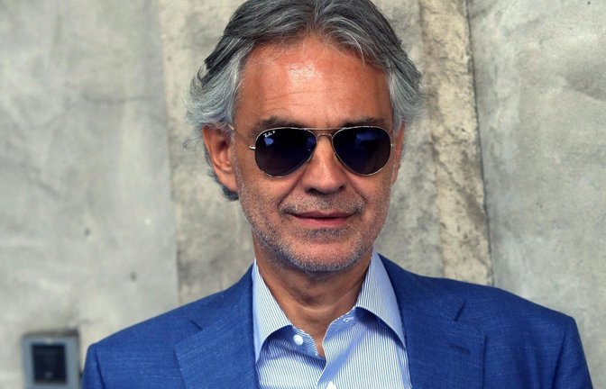 Der italienische Sänger Andrea Bocelli denkt lieber ans Leben als an den Tod.<span class='image-autor'>Foto: Matteo Bazzi/ANSA/AP/dpa</span>