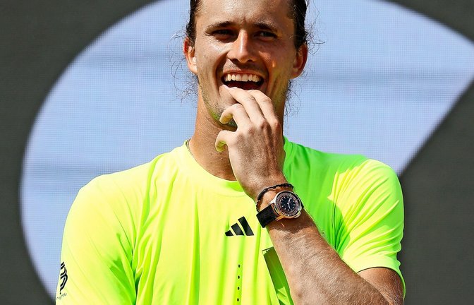 Gute Laune im Juni 2025 – schlägt Alexander Zverev in diesem Jahr wieder in Stuttgart auf?<span class='image-autor'>Foto: Baumann</span>