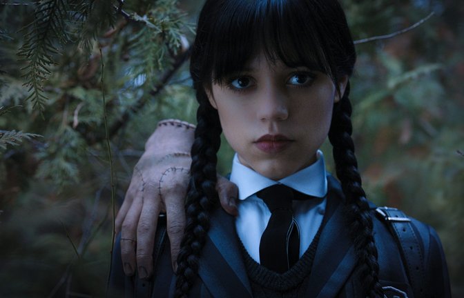 Jenna Ortega spielt Wednesday Addams in der Netflix-Serie.<span class='image-autor'>Foto: Netflix</span>