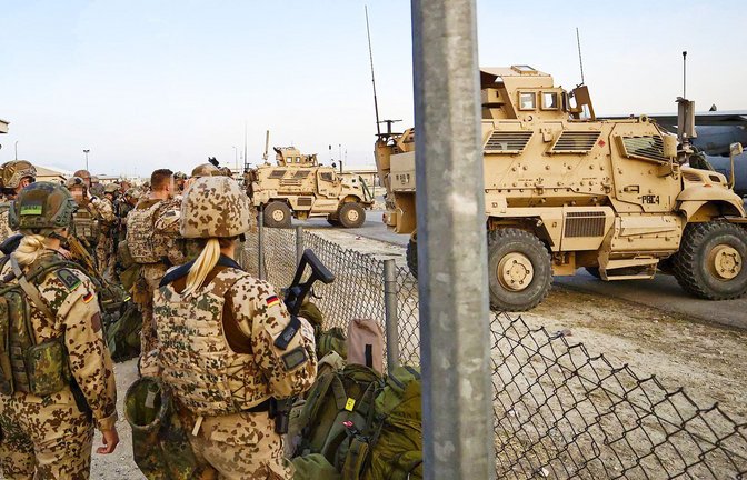Im August 2021 beteiligte sich die Bundeswehr an Evakuierungsflügen vom Flughafen in Kabul.<span class='image-autor'>Foto: dpa/Stfw Schueller</span>