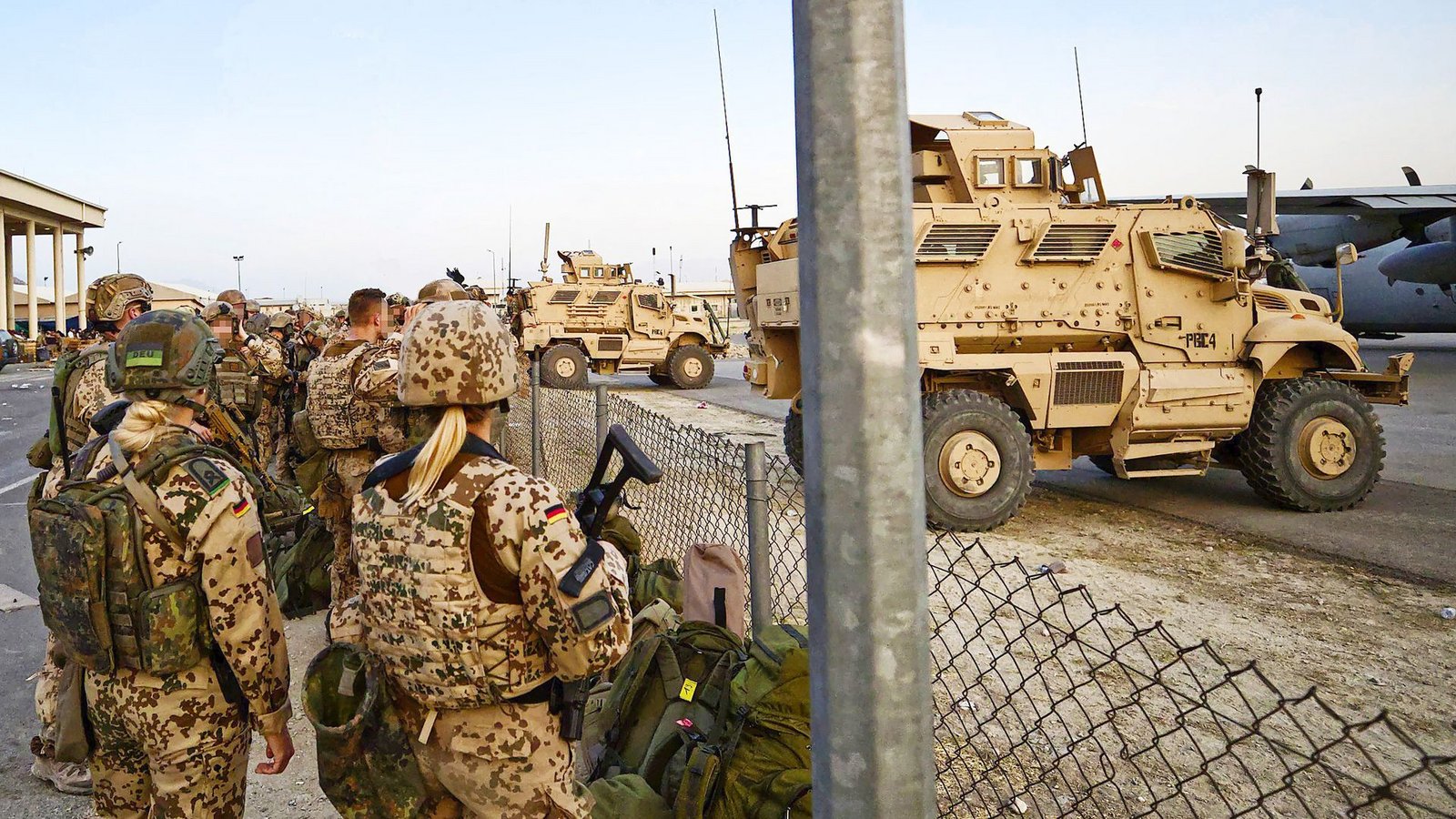 Im August 2021 beteiligte sich die Bundeswehr an Evakuierungsflügen vom Flughafen in Kabul.Foto: dpa/Stfw Schueller Im August 2021 beteiligte sich die Bundeswehr an Evakuierungsflügen vom Flughafen in Kabul.Foto: dpa/Stfw Schueller