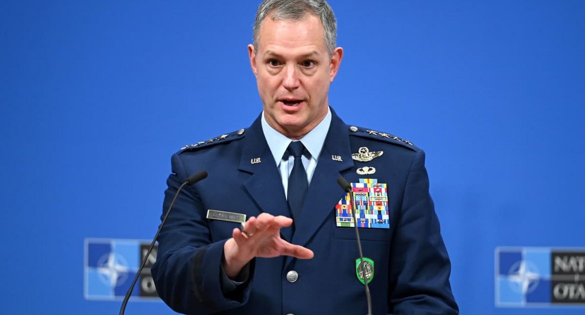 Der Oberbefehlshaber der Nato-Streitkräfte in Europa Alexus G. Grynkewich