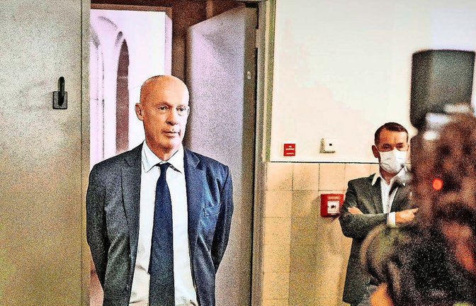 Joachim Steinhöfel im Jahr 2020 bei einer Verhandlung vor dem Berliner Landgericht.<span class='image-autor'>Foto: dpa/Michael Kappeler</span>