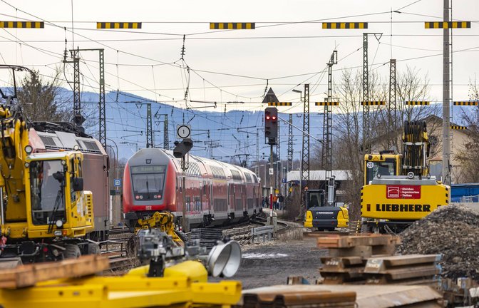 Der Ausbau der Rheintalbahn zwischen Karlsruhe und Basel ist ein wichtiges Infrastrukturprojekt der Bahn.<span class='image-autor'>Foto: imago /Arnulf Hettrich</span>