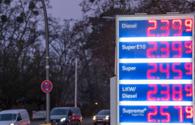 Tanken wird immer teurer.<span class='image-autor'>Foto: Soeren Stache/dpa</span>