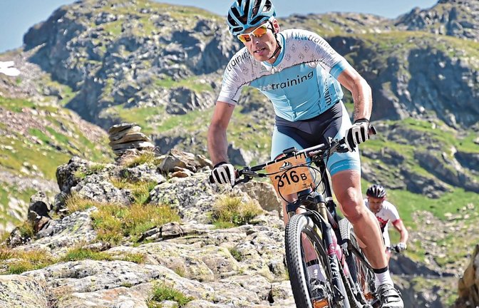 Wenn Wolf-Thorsten Witt selbst in die Pedale getreten ist, ist es für ihn als Teamchef richtig stressig geworden. Foto: marathon-photos.com