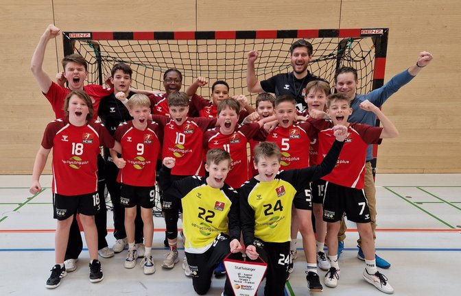 Der HC Metter-Enz bejubelt den Gewinn der Meisterschaft.   <span class='image-autor'>Foto: privat</span>