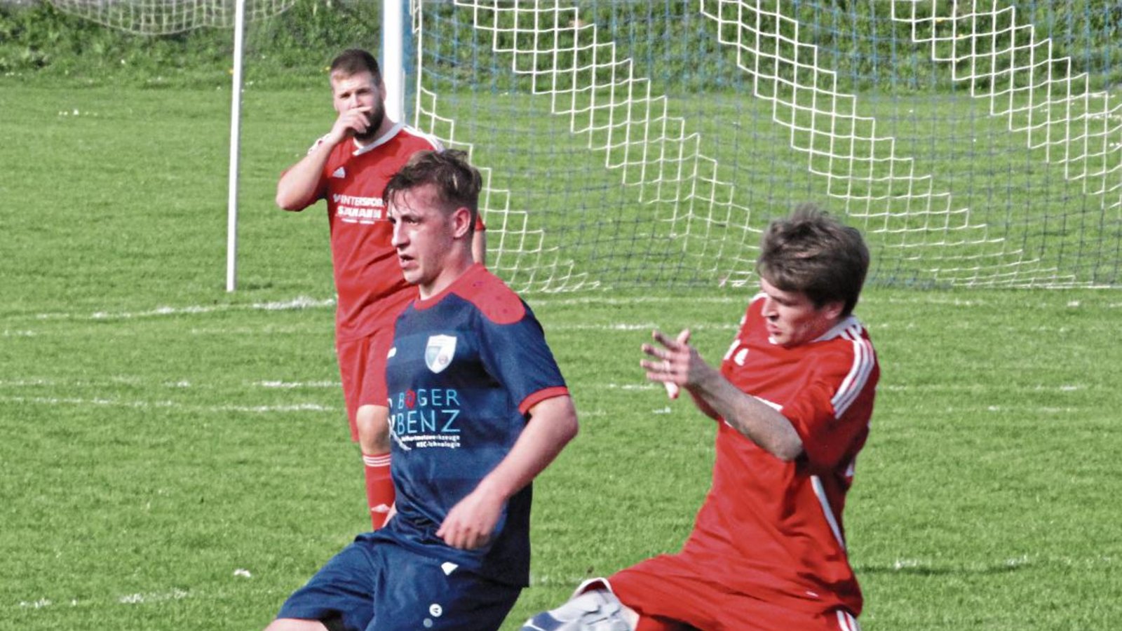 Treffen Marcus Deffner (links) und die SGM Roßwag/Mühlhausen auf Robin Rothenberger und den TSV Großglattbach, haben beide Teams mindestens das Halbfinale beim Mühlacker Stadtpokal in Ötisheim erreicht. Foto: Archiv/Nachreiner