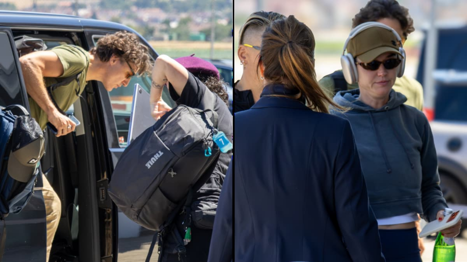 Am Flughafen Stuttgart entdeckt: Katy Perry und Justin Trudeau bei der Abreise nach Perrys Konzert bei den Jazz Open.Daniel Kessler Am Flughafen Stuttgart entdeckt: Katy Perry und Justin Trudeau bei der Abreise nach Perrys Konzert bei den Jazz Open.Daniel Kessler