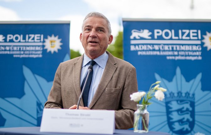 Nur eine Woche nach den Haushaltsverhandlungen in der Landesregierung hat Innenminister Thomas Strobl (CDU) noch ein Sicherheitspaket nachgeschoben.<span class='image-autor'>Foto: Lichtgut/Christoph Schmidt</span>